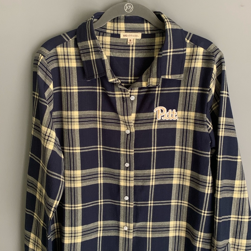 NWOT UG Apparel Pitt Plaid Flannel Shirt